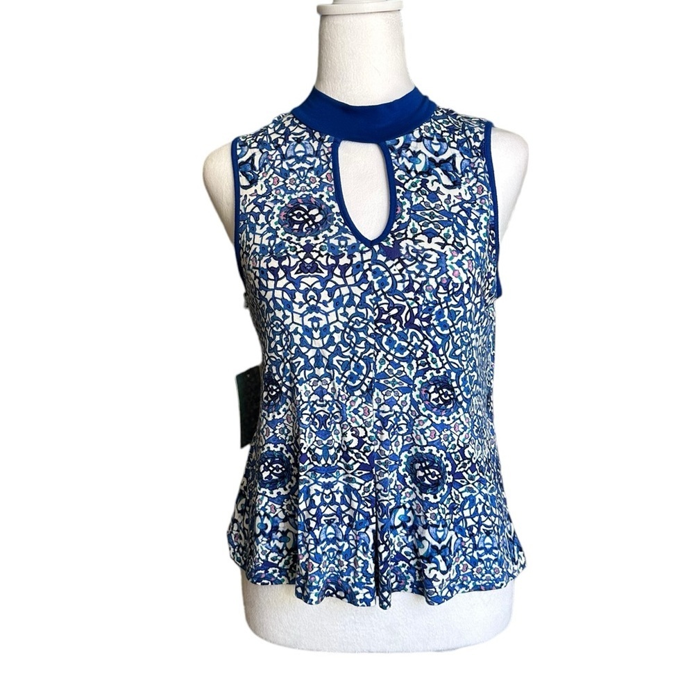 Cable & Gauge Multicolored tank Top Size Small